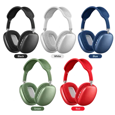 P9 Bluetooth Wireless Headphones With Microphone Noise Cancellation Stereo HIFI Gaming Headset 7.1 Surround Sound - Rokomari product